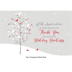 Snow Birds Holiday Cards