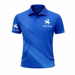 Custom Logo Unisex Sublimated UPF DriFit Performance Polo Shirt 4.5 oz