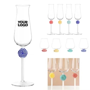 Candy Stem Champagne Flute
