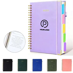 Writing lined spiral notebook journal for work school