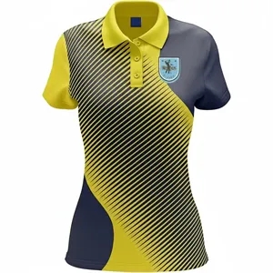 Custom Logo Women's Interlock Short Sleeve Polo 150 GSM