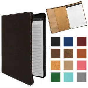 Zippered Refillable Personalized Portfolio