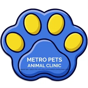 48-62 Sq. Inch Outdoor Custom 30 Mil Magnet