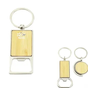 Wooden Keychain Bottle Opener