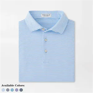 Custom Logo Peter Millar Men's Hales Performance Jersey Polo