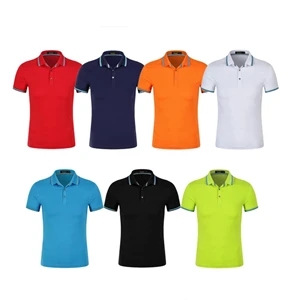 Custom Logo Short Sleeve Polo Shirts