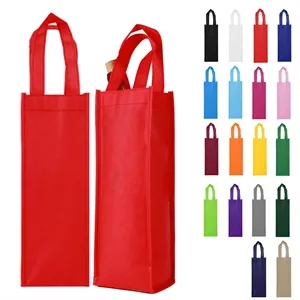 Non-woven Fabric Single Red Wine Gift /Handle Bag