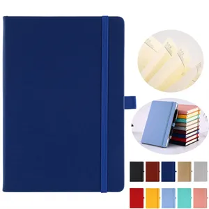 Custom Logo A6 Faux Leather Pocket Notebook Journals