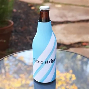 Full Color Bottle Slide-On Cooler Sleeve