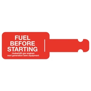 Custom Die Cut Tear Resistant Tag