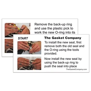 Custom Square Corner Tear Resistant Tag