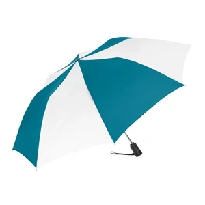 Teal/White