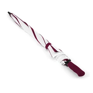 Burgundy/White