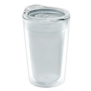 Garyline® Transparent Tumbler with Slider Lid - 14 oz.