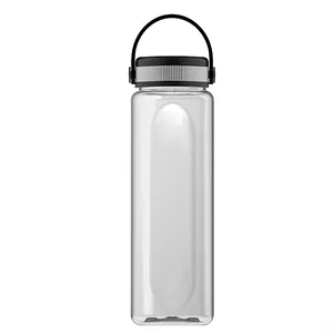 Garyline® Boss Embossed RPET Bottle with Grip Lid - 26 oz.