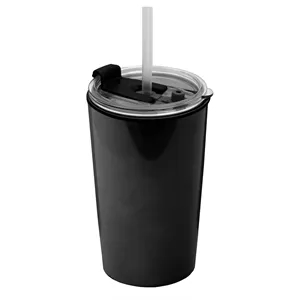 Garyline® Sentinel Metallic Acrylic Tumbler with 2-in-1 L...