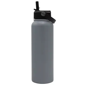 Garyline® Goliath Stainless Steel Bottle with Flip-Straw ...