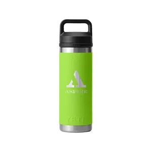Custom Logo YETI® Rambler® 18 oz Water Bottle with Chug Cap