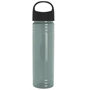 Garyline® Slim Fit RPET Bottle with Oval Crest Lid - 24 oz.