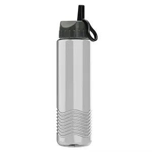 Garyline® Wave Tritan® Bottle with Ring-Straw Lid - 24 oz.