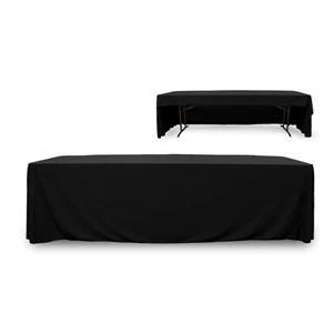 8 ft. 3 Sided PolyKnit™ Table Cover (Blank)