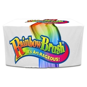 4 ft. x 30 in. Fitted PolyKnit™ Table Cover (Full Cloth)