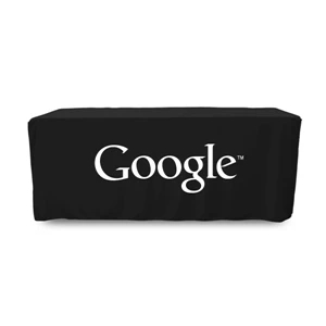 6 ft. Fitted PolyKnit™ Table Cover (One Color Logo)