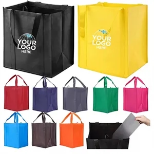 Reusable Non-Woven Grocery Shopping Tote Bags