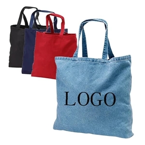 Denim Shopping Tote Bags