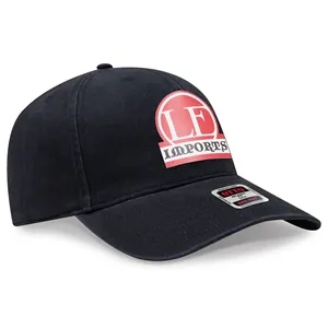 Custom Logo Garment Washed Superior Cotton Twill 5 Panel Dad Hat