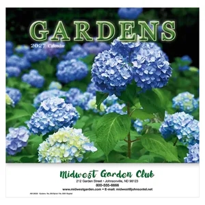 Gardens Wall Calendar: 2027 Stapled