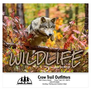 Wildlife Wall Calendar: 2027 Stapled