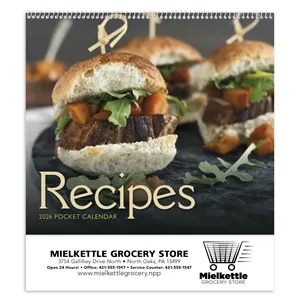 Products Recipe Pocket Calendar