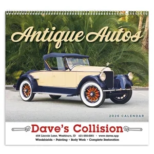 Good Value™ Antique Autos - Spiral Calendar