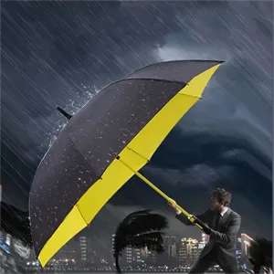 Custom Logo Dual-Color Golf Umbrella
