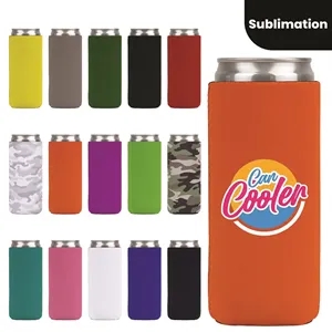 Custom Logo Personalized Collapsible Neoprene Slim Can Cooler