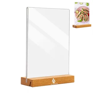 Clear Acrylic Menu Holder-Waterproof