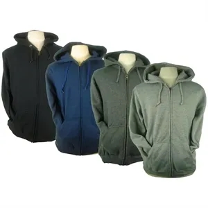 Custom Logo Women's Hoodies - S-XL Assorted Colors Full Zip