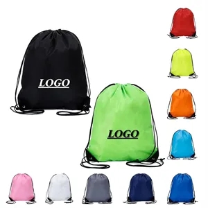 Custom Logo Drawstring Backpack