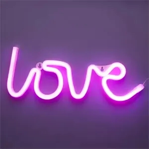 Love Wedding Custom Neon Signs Word Lights