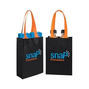 Mini Non-Woven Gift Tote with Color Handle Options