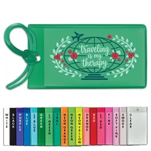 Bag & Luggage Tag - Business Card Insert - Spot Color