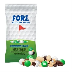 Golf - 1oz Full Color Digibag Color Choice M&M'S Trail Mix