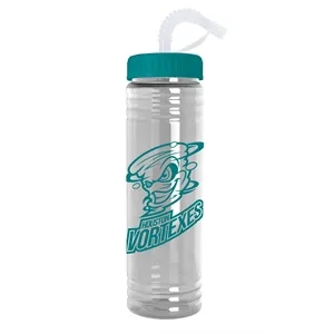 Garyline® Slim Fit Water Bottle With Straw Lid - 24 oz.