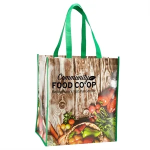 Custom Full Color RPET Shopping Bag