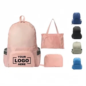 Custom Logo Waterproof foldable hand-held backpack