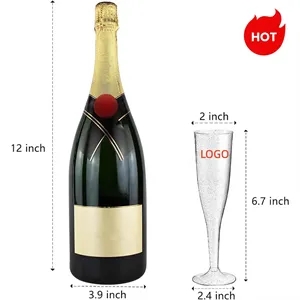 Disposable Clear Cocktail Glasses