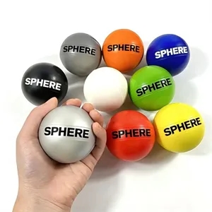 Custom Logo PU Stress Ball Full Color Printing Squeeze Ball Custom