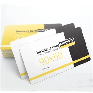 Rounded corners Business Card