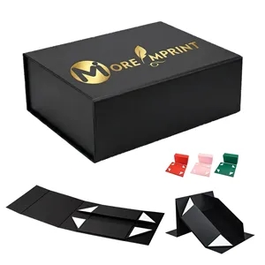 Foldable Rigid Cardboard Magnetic Closure Gift Box